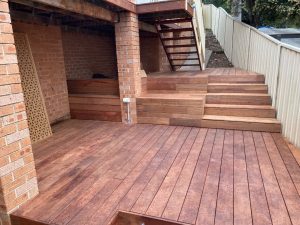 hardwood decking